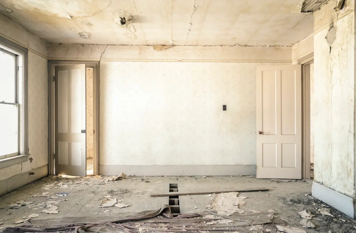 Waste disposal crew managing a cleanout project in Wellfleet